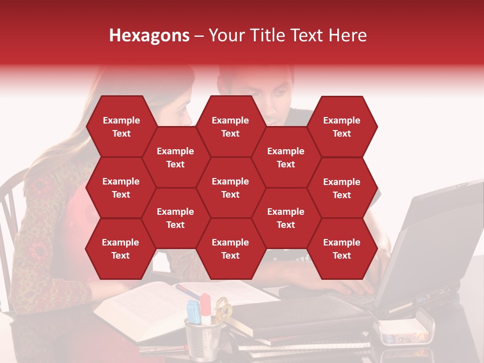 Old Grung White Brick Wall And Moss PowerPoint Template