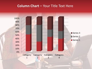 Old Grung White Brick Wall And Moss PowerPoint Template