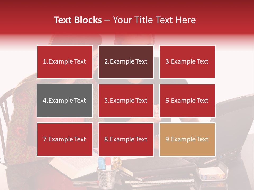 Old Grung White Brick Wall And Moss PowerPoint Template