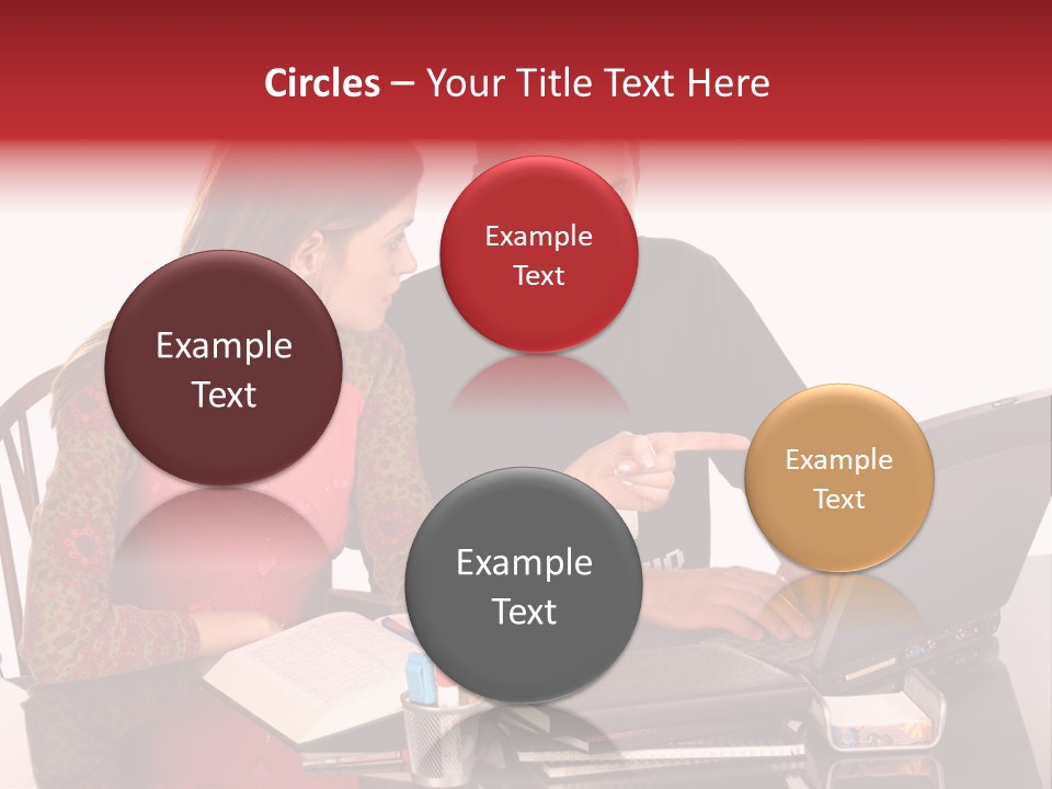 Old Grung White Brick Wall And Moss PowerPoint Template