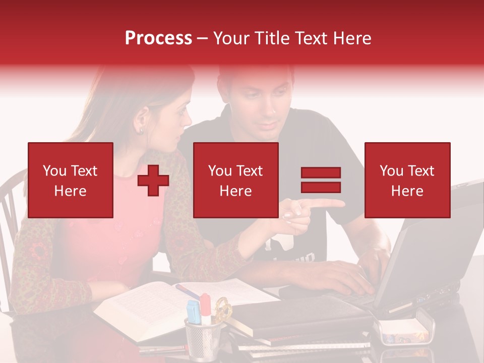 Old Grung White Brick Wall And Moss PowerPoint Template