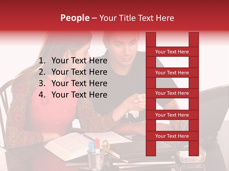 Old Grung White Brick Wall And Moss PowerPoint Template