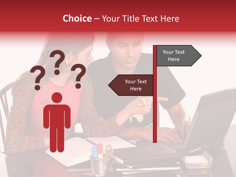 Old Grung White Brick Wall And Moss PowerPoint Template