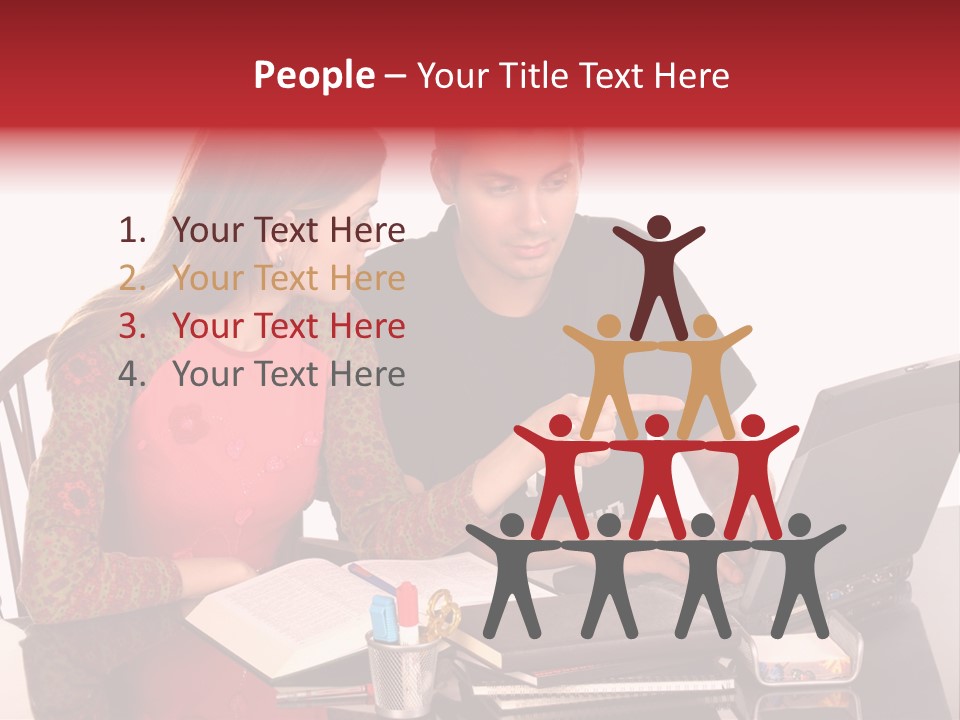 Old Grung White Brick Wall And Moss PowerPoint Template