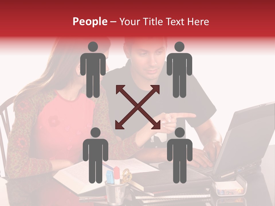 Old Grung White Brick Wall And Moss PowerPoint Template