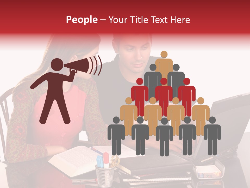 Old Grung White Brick Wall And Moss PowerPoint Template