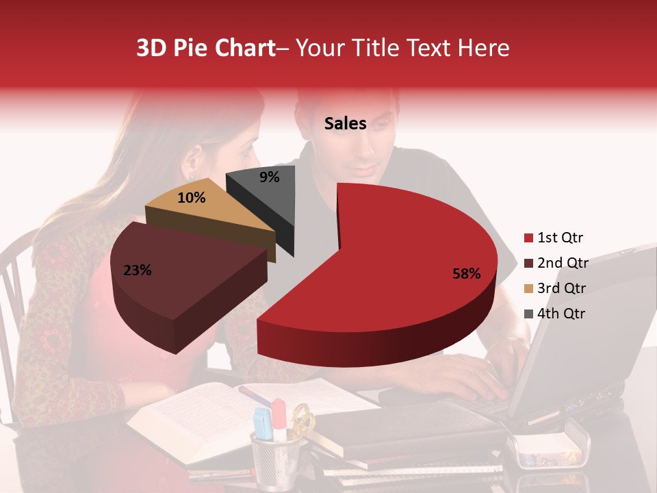 Old Grung White Brick Wall And Moss PowerPoint Template