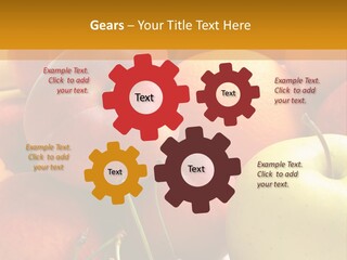 Young Woman Shouting At Another Woman Through A Megaphone PowerPoint Template