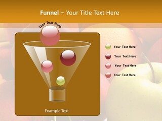 Young Woman Shouting At Another Woman Through A Megaphone PowerPoint Template