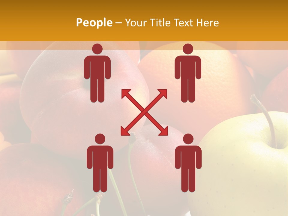 Young Woman Shouting At Another Woman Through A Megaphone PowerPoint Template