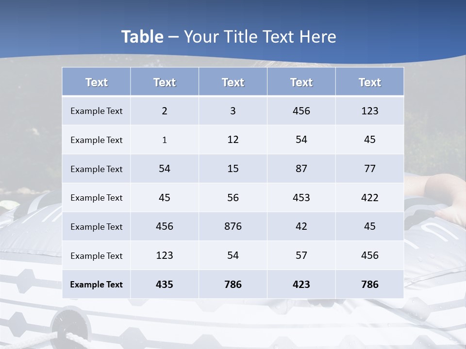 Two Young Children Having Fun Playing In The River During A Hot Summer Day PowerPoint Template