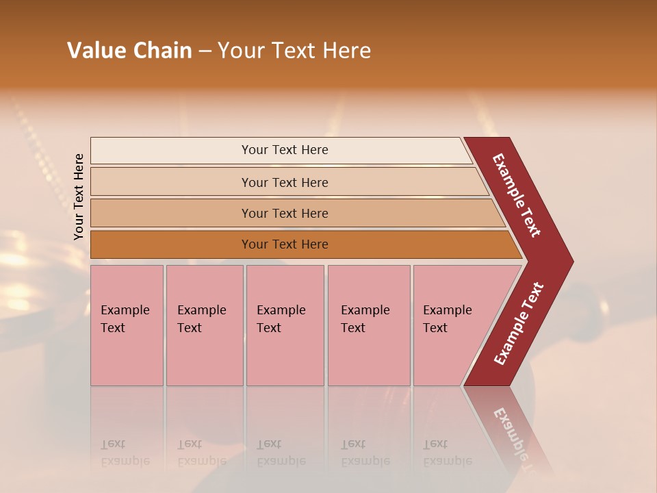 Gavel And Sound Block Close Up, Shallow Dof PowerPoint Template