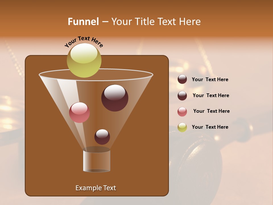Gavel And Sound Block Close Up, Shallow Dof PowerPoint Template