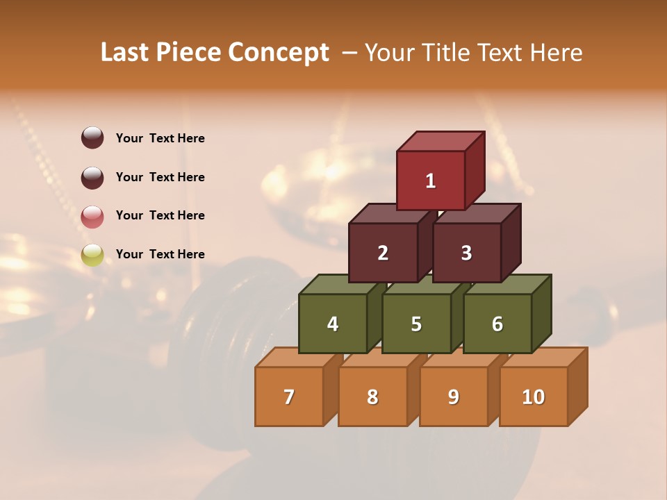 Gavel And Sound Block Close Up, Shallow Dof PowerPoint Template