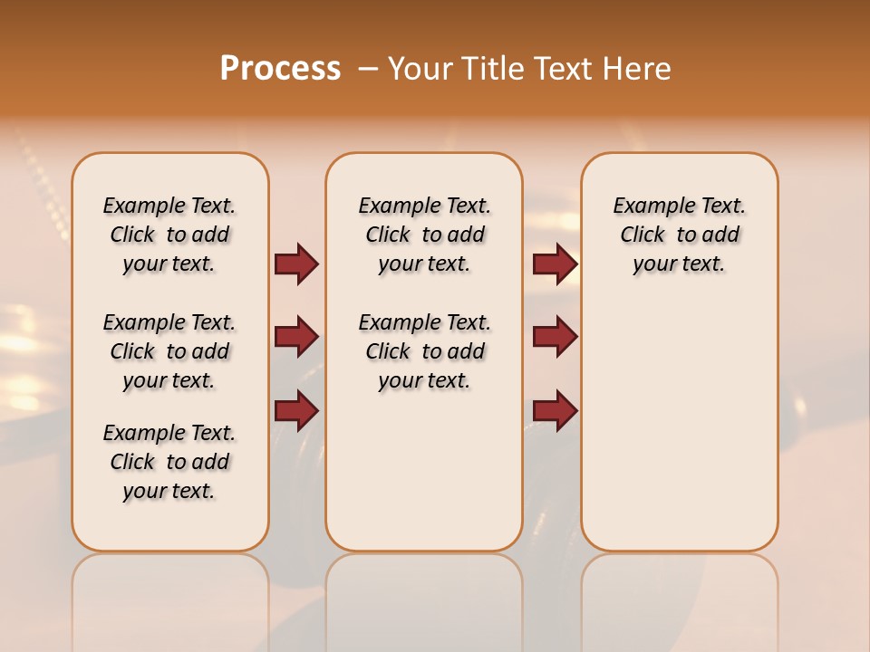 Gavel And Sound Block Close Up, Shallow Dof PowerPoint Template