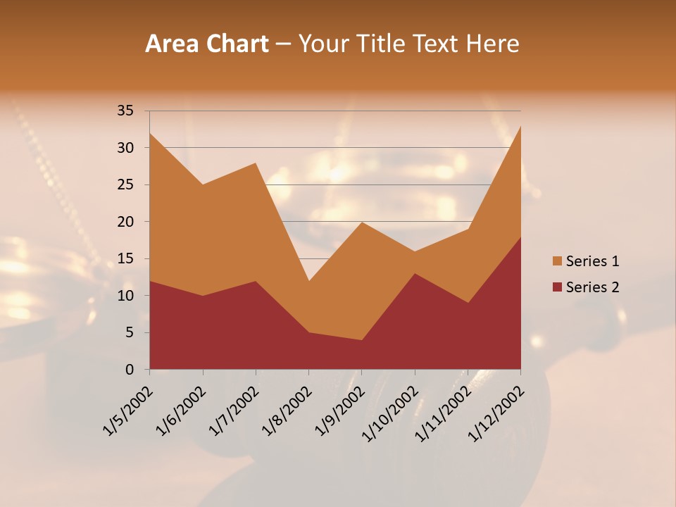 Gavel And Sound Block Close Up, Shallow Dof PowerPoint Template