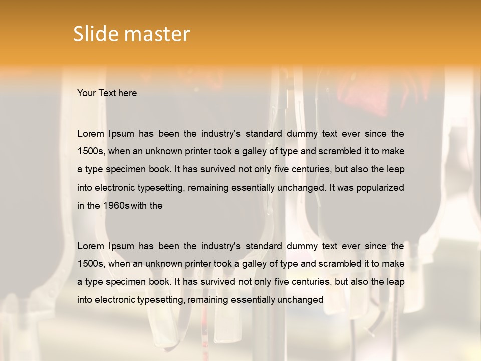 Blood Transfusion PowerPoint Template