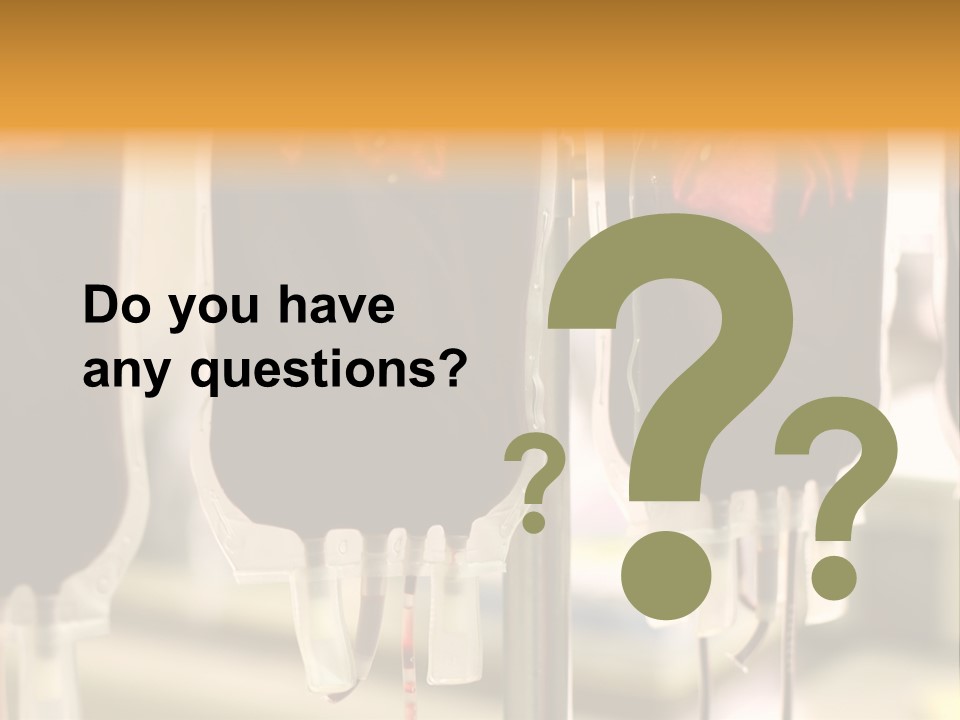 Blood Transfusion PowerPoint Template