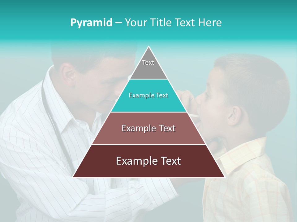 Boy Visiting The Doctor For Checkup PowerPoint Template