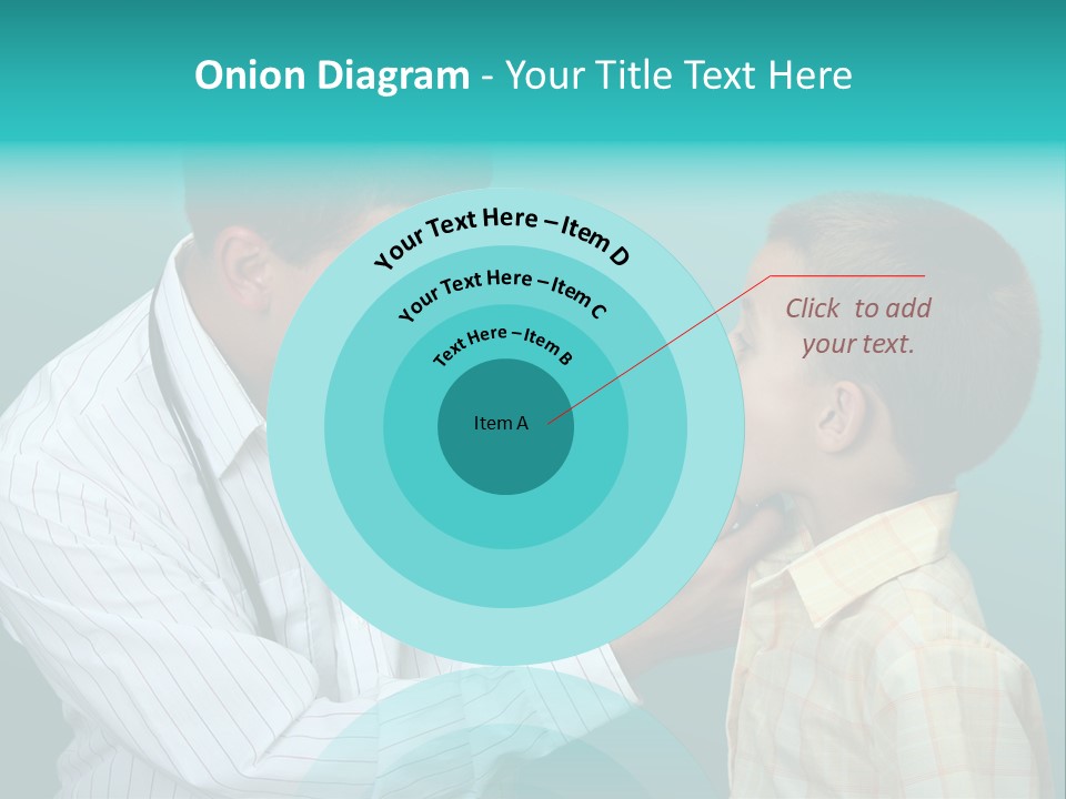 Boy Visiting The Doctor For Checkup PowerPoint Template