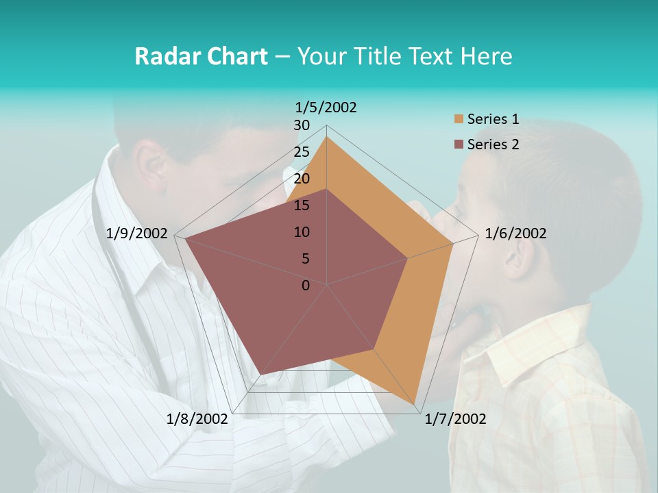 Boy Visiting The Doctor For Checkup PowerPoint Template