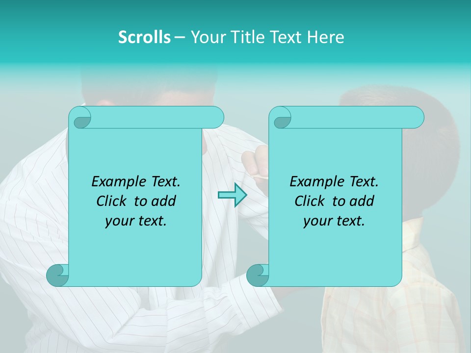 Boy Visiting The Doctor For Checkup PowerPoint Template