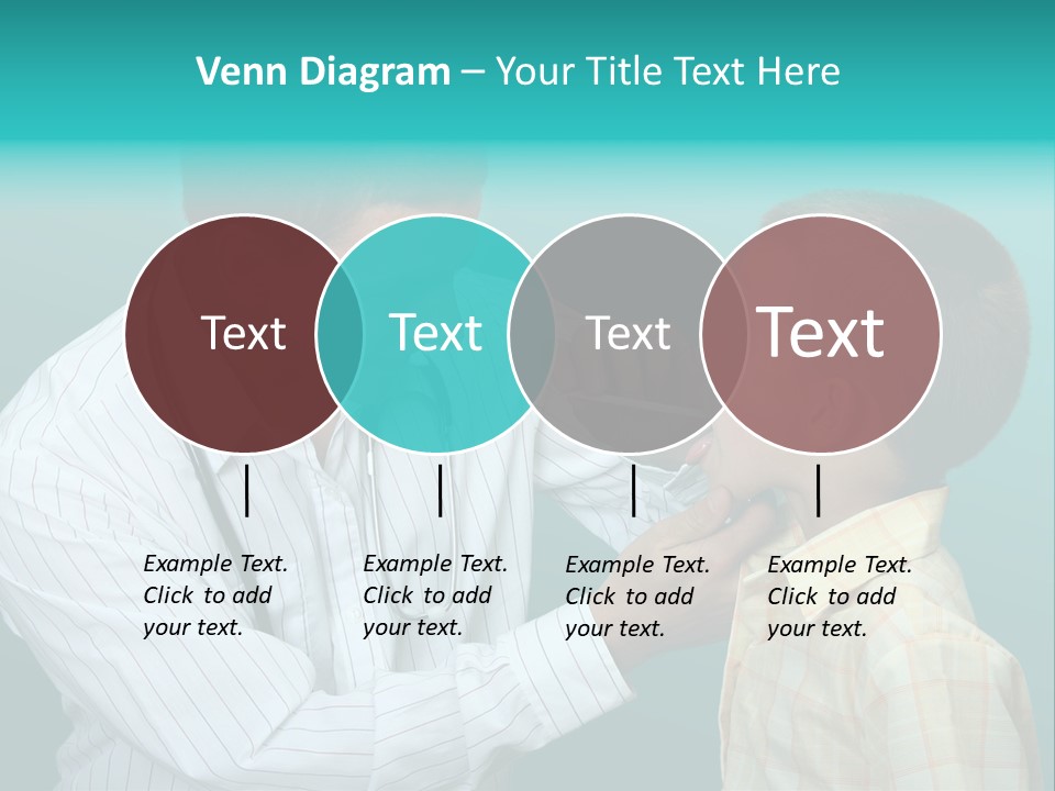 Boy Visiting The Doctor For Checkup PowerPoint Template