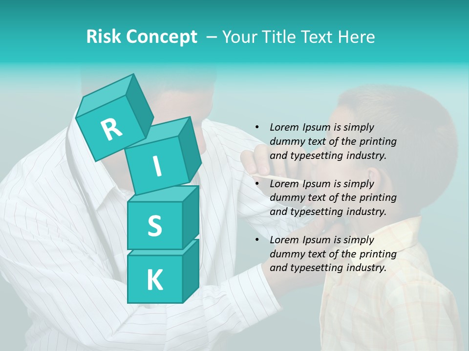 Boy Visiting The Doctor For Checkup PowerPoint Template