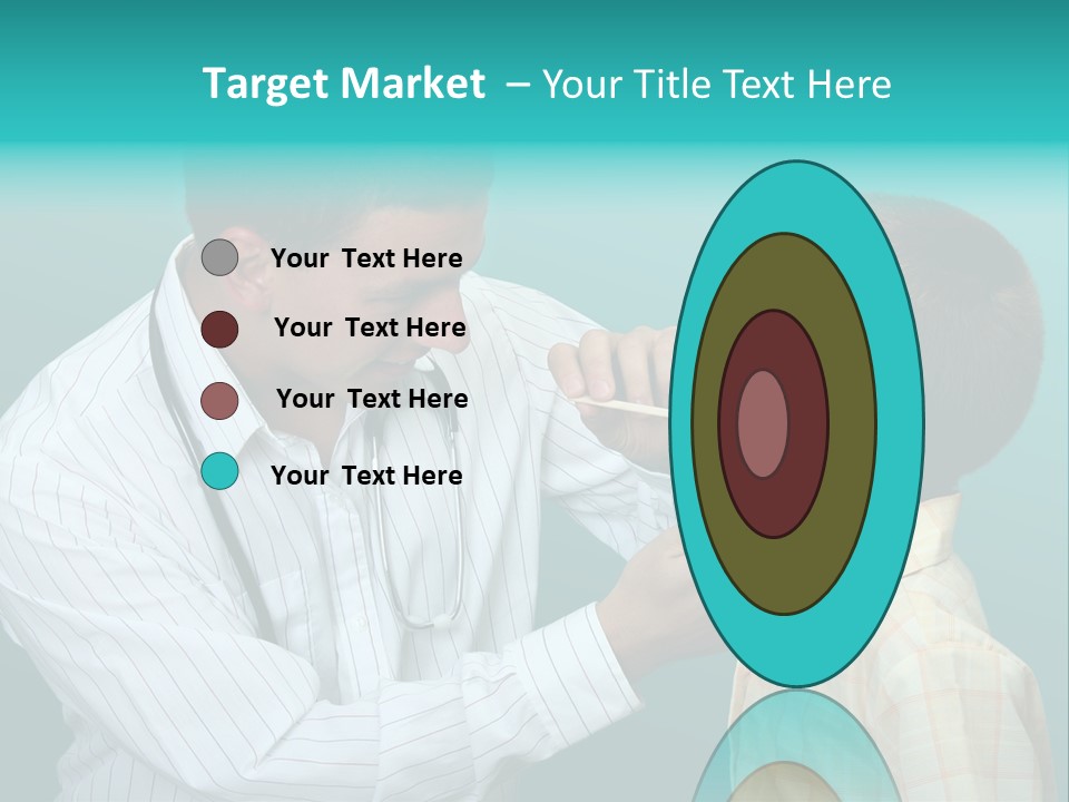 Boy Visiting The Doctor For Checkup PowerPoint Template