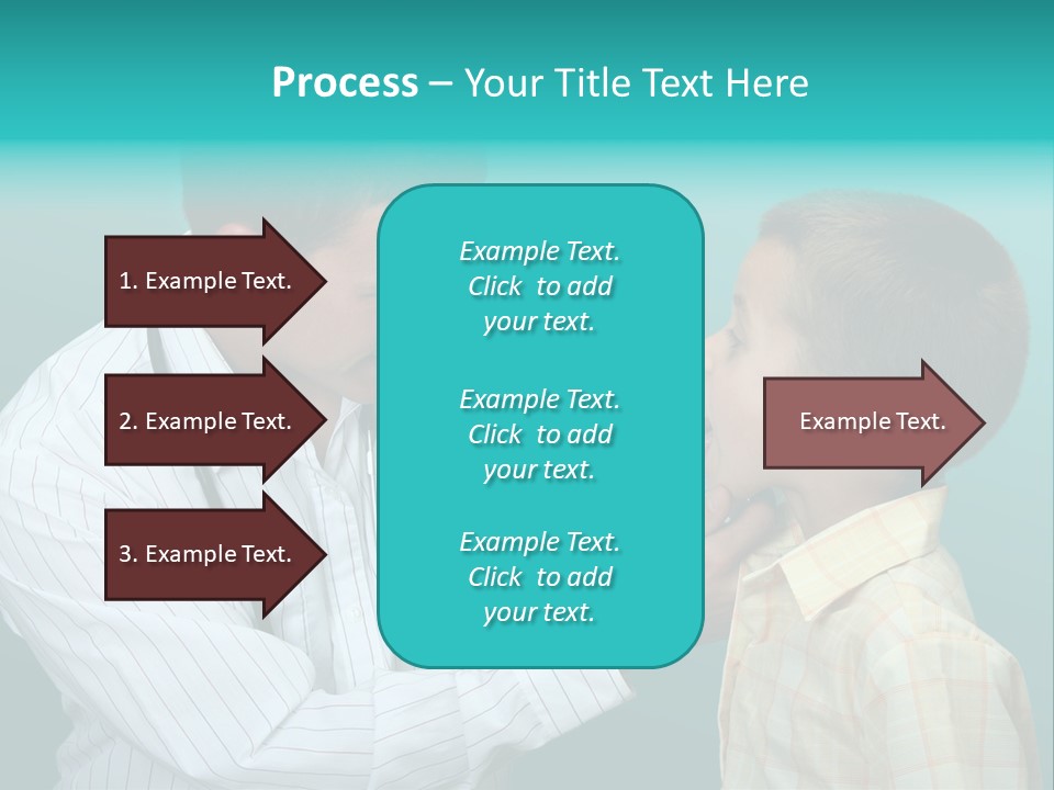 Boy Visiting The Doctor For Checkup PowerPoint Template