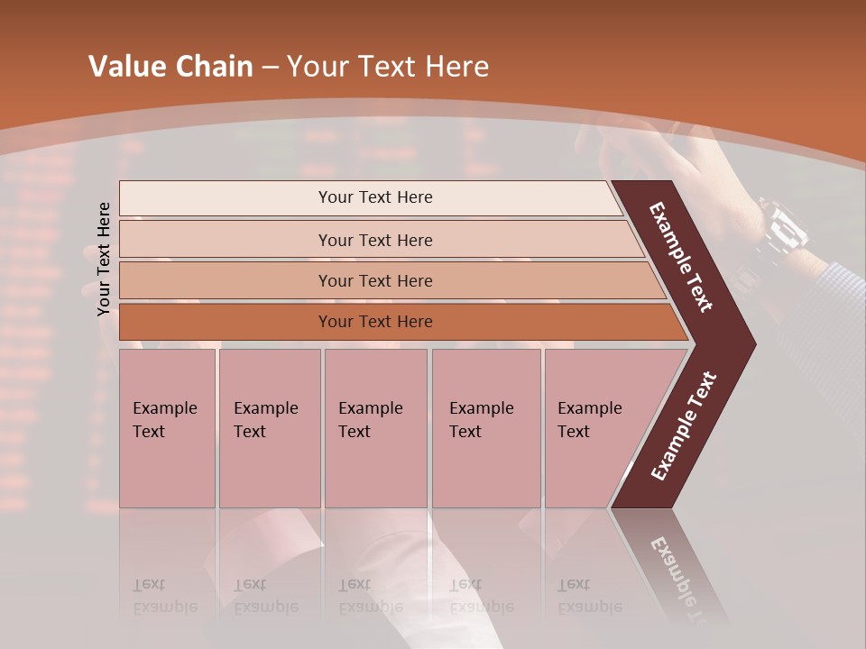 Hands On A Stock Market PowerPoint Template