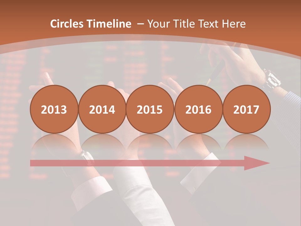 Hands On A Stock Market PowerPoint Template