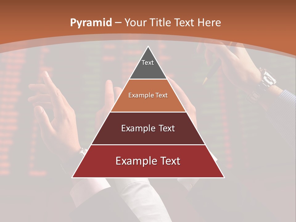Hands On A Stock Market PowerPoint Template