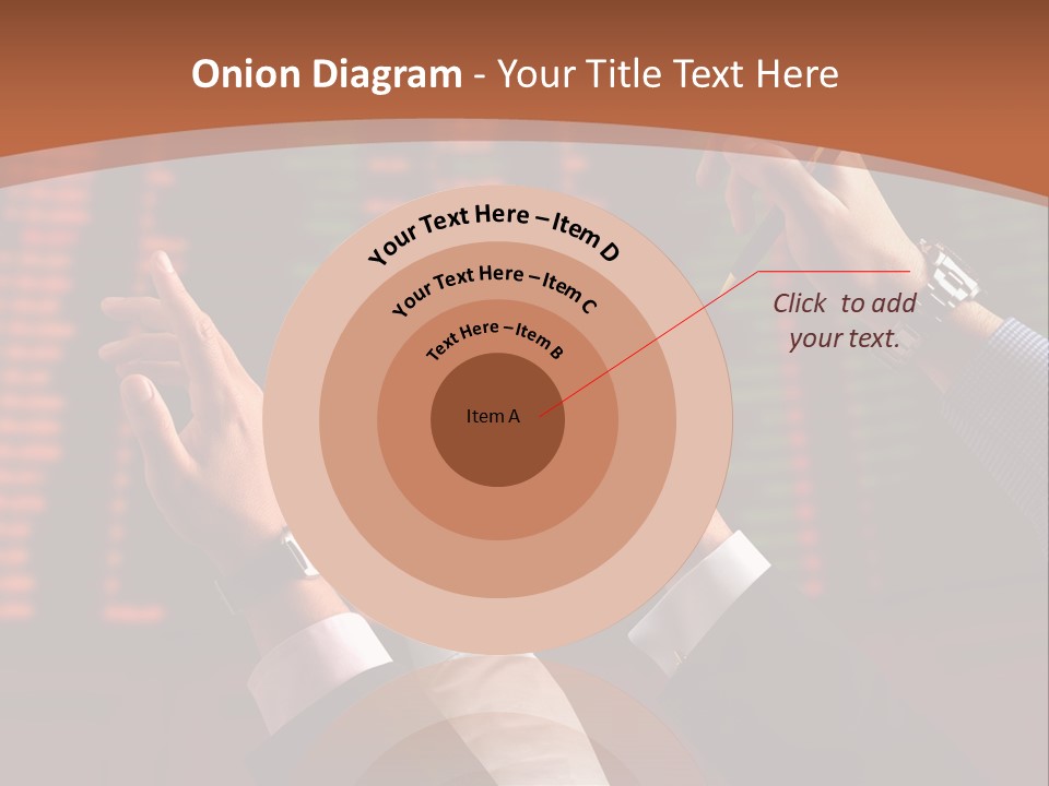 Hands On A Stock Market PowerPoint Template