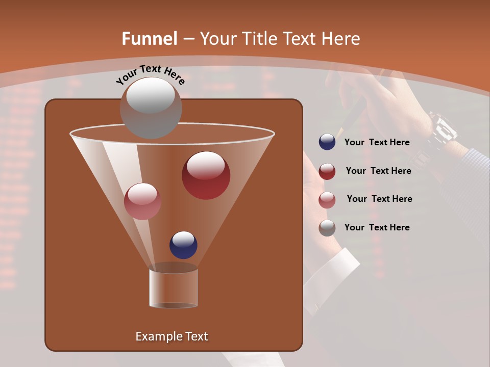 Hands On A Stock Market PowerPoint Template