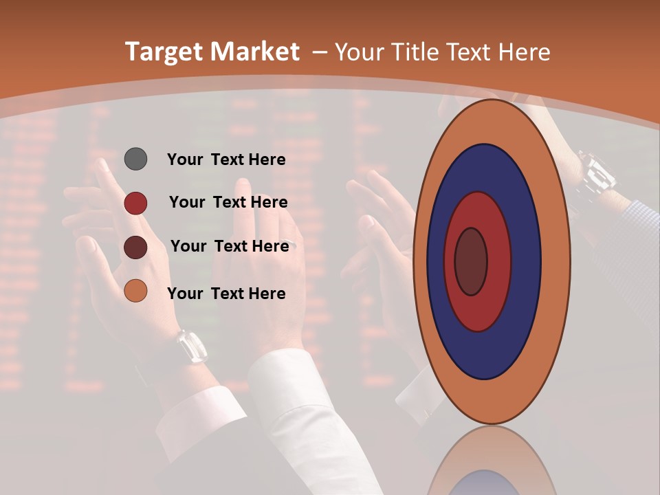 Hands On A Stock Market PowerPoint Template