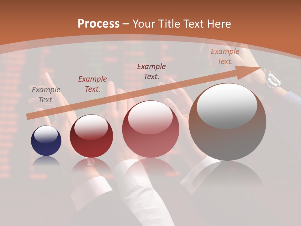 Hands On A Stock Market PowerPoint Template