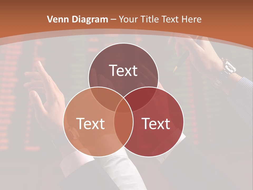 Hands On A Stock Market PowerPoint Template