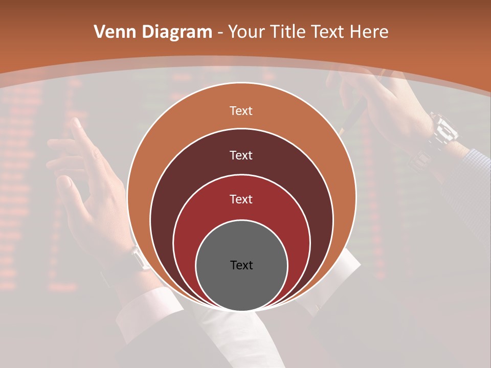 Hands On A Stock Market PowerPoint Template