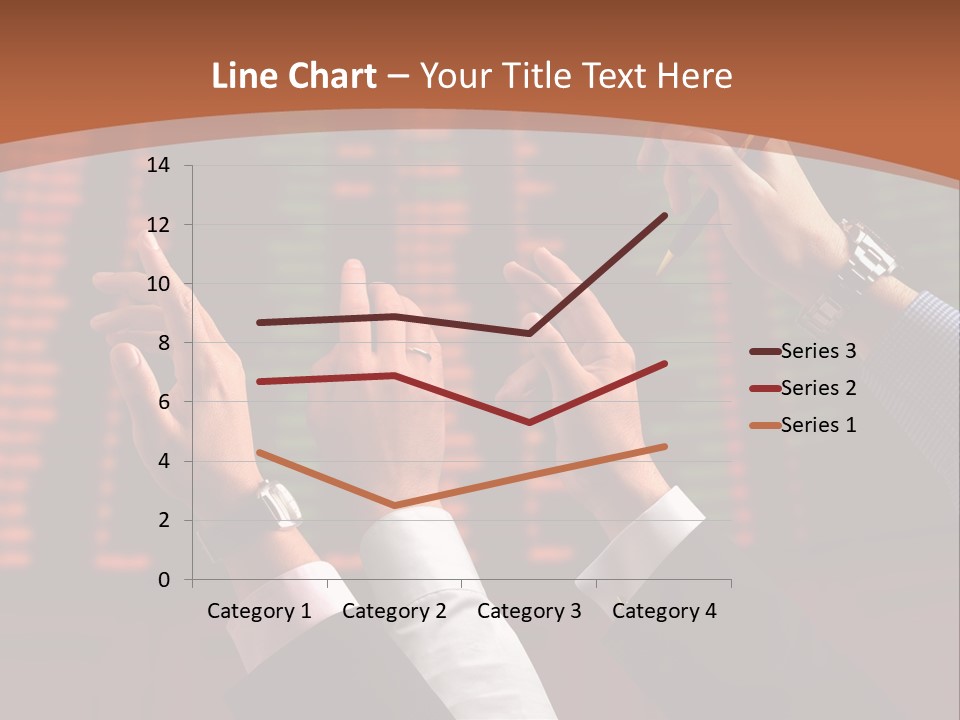Hands On A Stock Market PowerPoint Template