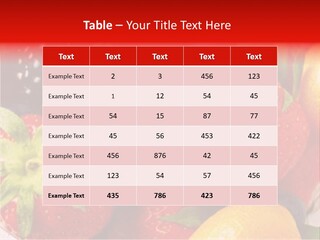 Fresh Berries PowerPoint Template