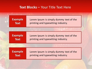 Fresh Berries PowerPoint Template