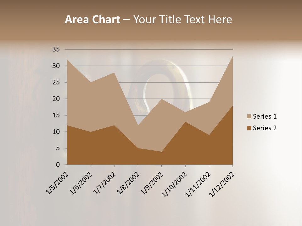 A Wooden Door With A Key On It PowerPoint Template