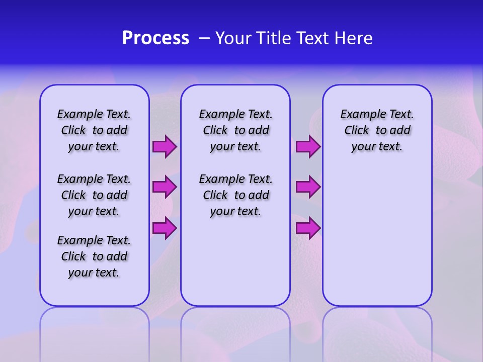 Realistic Rendering Of Bacteria - In Colors PowerPoint Template