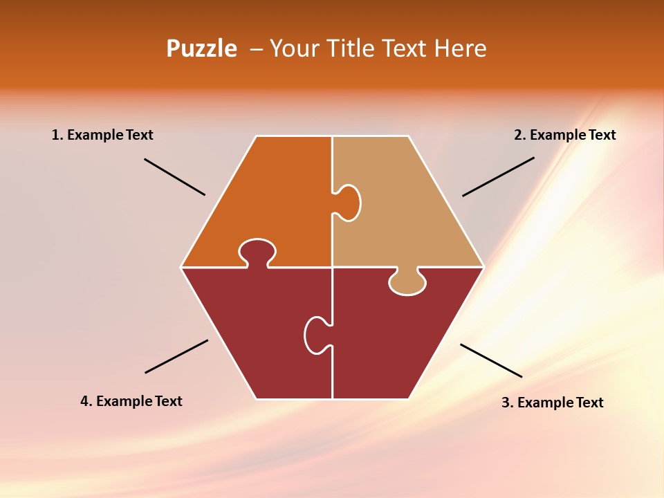 Fire Abstract Composition PowerPoint Template