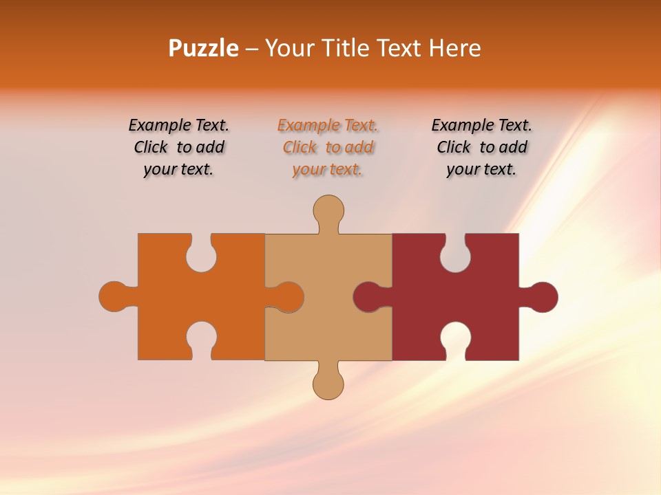 Fire Abstract Composition PowerPoint Template