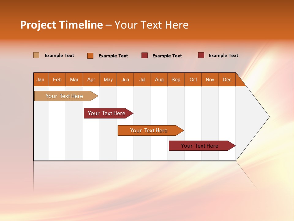 Fire Abstract Composition PowerPoint Template