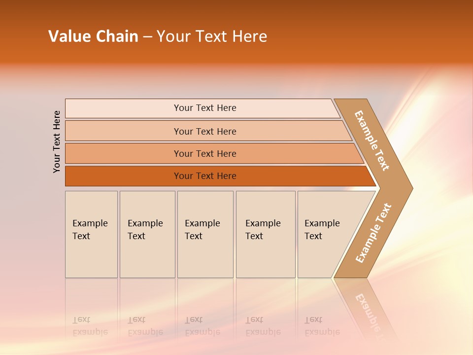 Fire Abstract Composition PowerPoint Template