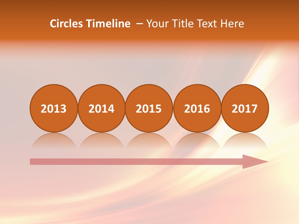 Fire Abstract Composition PowerPoint Template