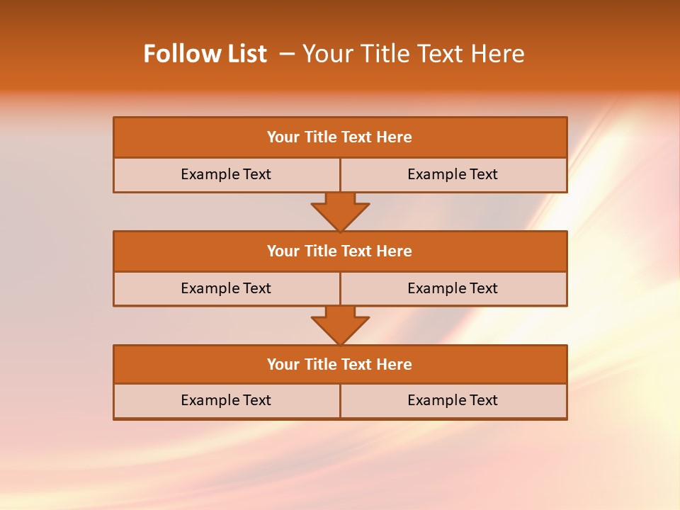 Fire Abstract Composition PowerPoint Template